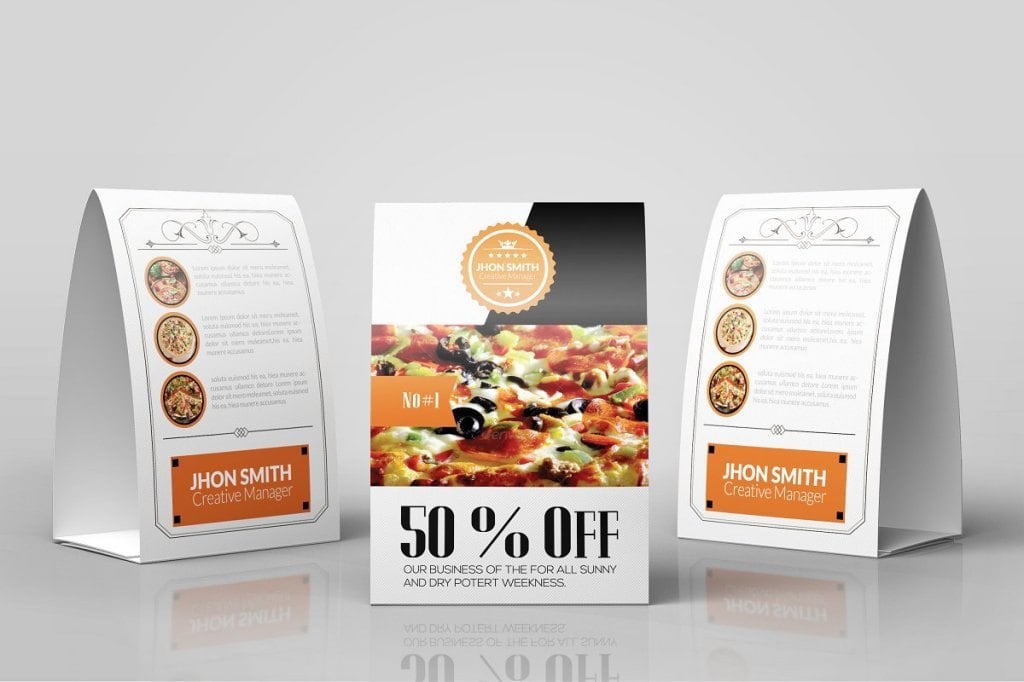 Hướng dẫn thiết kế Tent Card