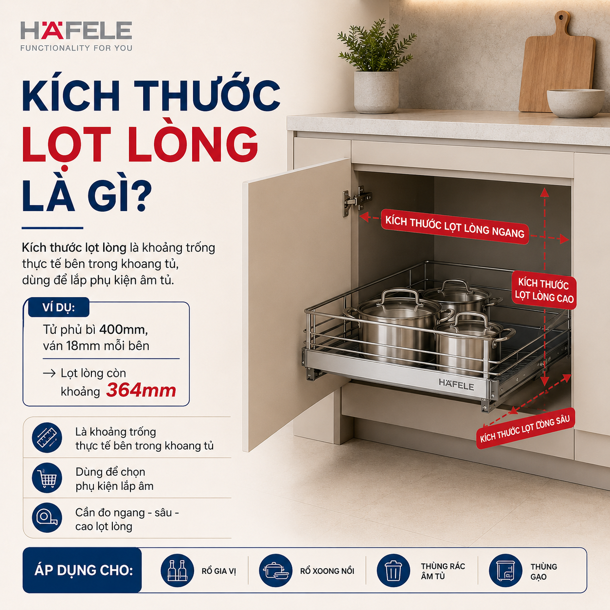 Kích thước lọt lòng là gì?