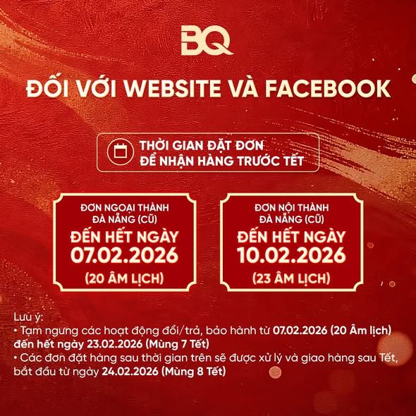 Lịch giao hàng Website & Fanpage