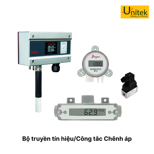 Bộ truyền tín hiệu Công tắc Chênh áp dwyer omega
