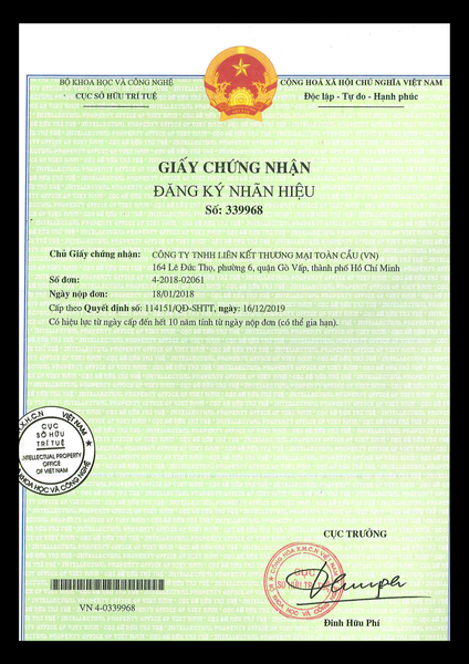 Giấy Đăng ký nhãn hiêu