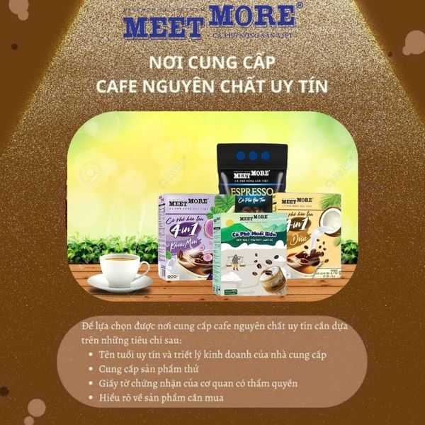 Cà phê hòa tan Meetmore