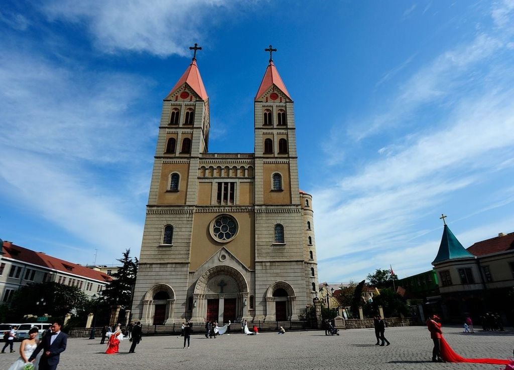 Toàn cảnh công trình kiến trúc châu Âu tại thành phố biển Thanh Đảo