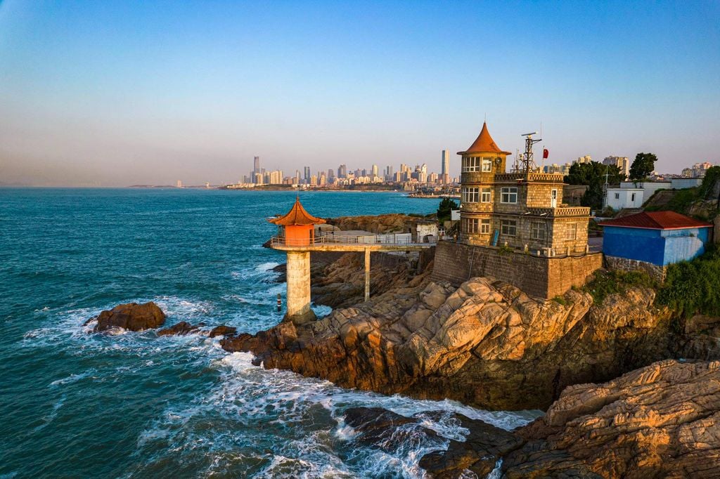 Đảo Tiểu Mạch – hòn đảo yên bình gần trung tâm Thanh Đảo