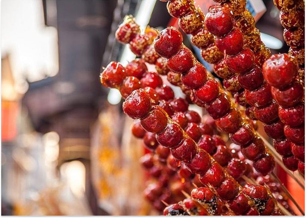 Tanghulu - Món ăn nhất định phải thử khi đến Jiumen