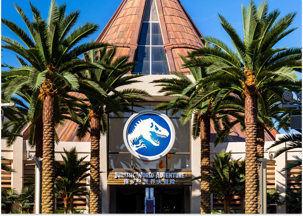 Khu Jurassic World tại Universal Studios Bắc Kinh