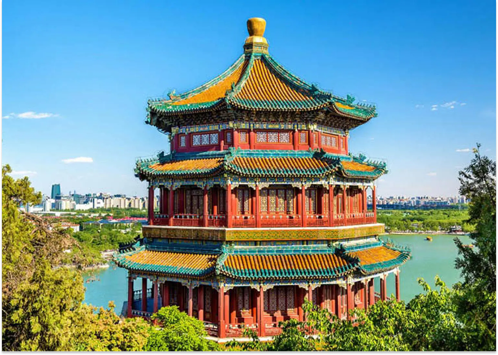 Kiến trúc hoàng gia cổ tại Di Hoà Viên