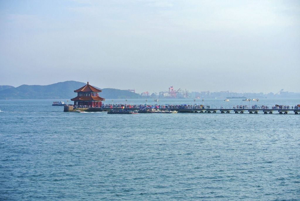 Biểu tượng cầu tàu nổi tiếng tại thành phố Thanh Đảo