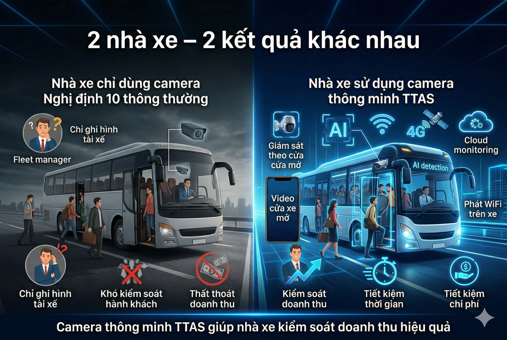 so sánh cho tiết camera TTAS và camera nghị định 10 trên thị trường