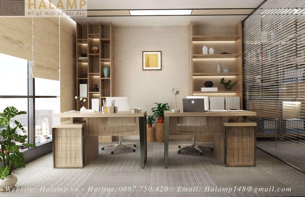 Phòng giám đốc phong cách Nhật