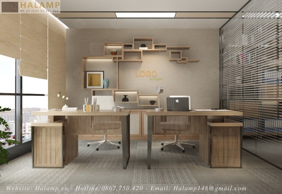 Phòng giám đốc phong cách Nhật