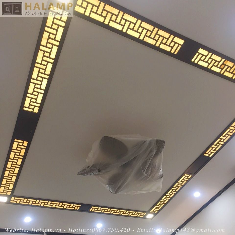 Trang trí trần phong cách Á Đông