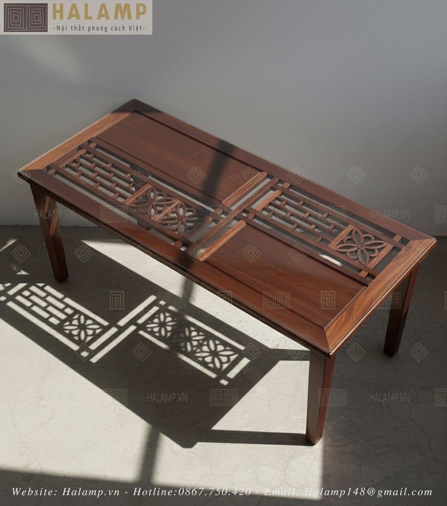 Bàn ăn 8 ghế grand bois