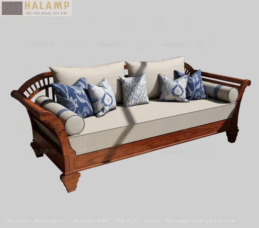 Mẫu sofa văng ghế dài của bộ ghế