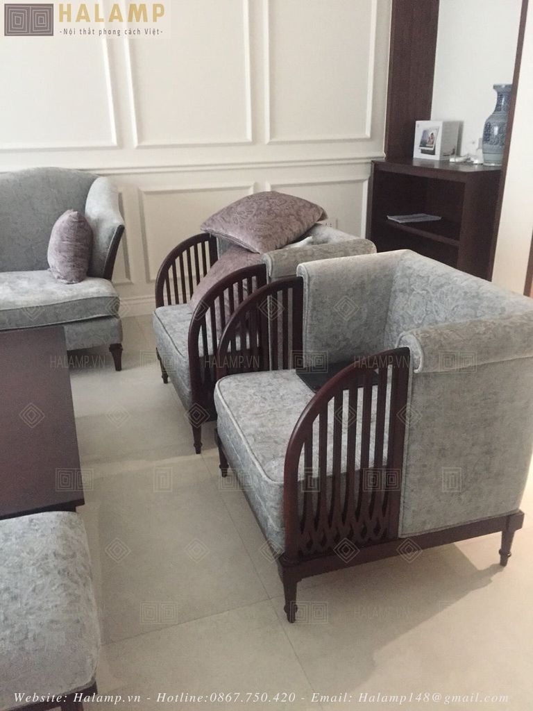 Mẫu sofa hãng caracole phù hợp nội thất indochine