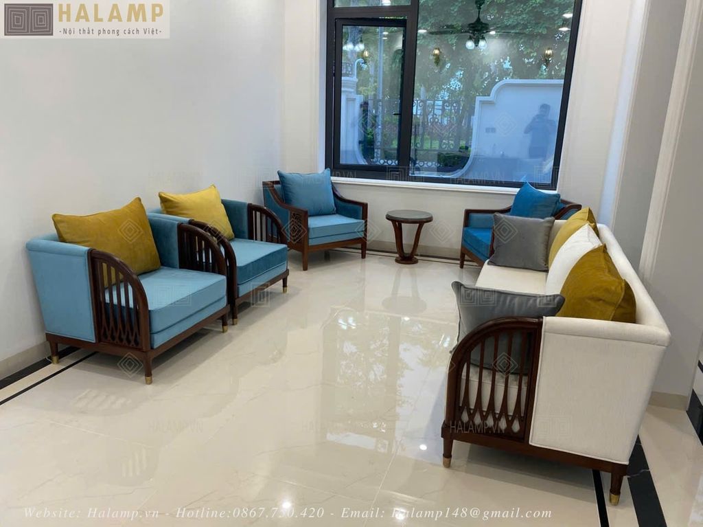 Mẫu sofa hãng caracole phù hợp nội thất indochine