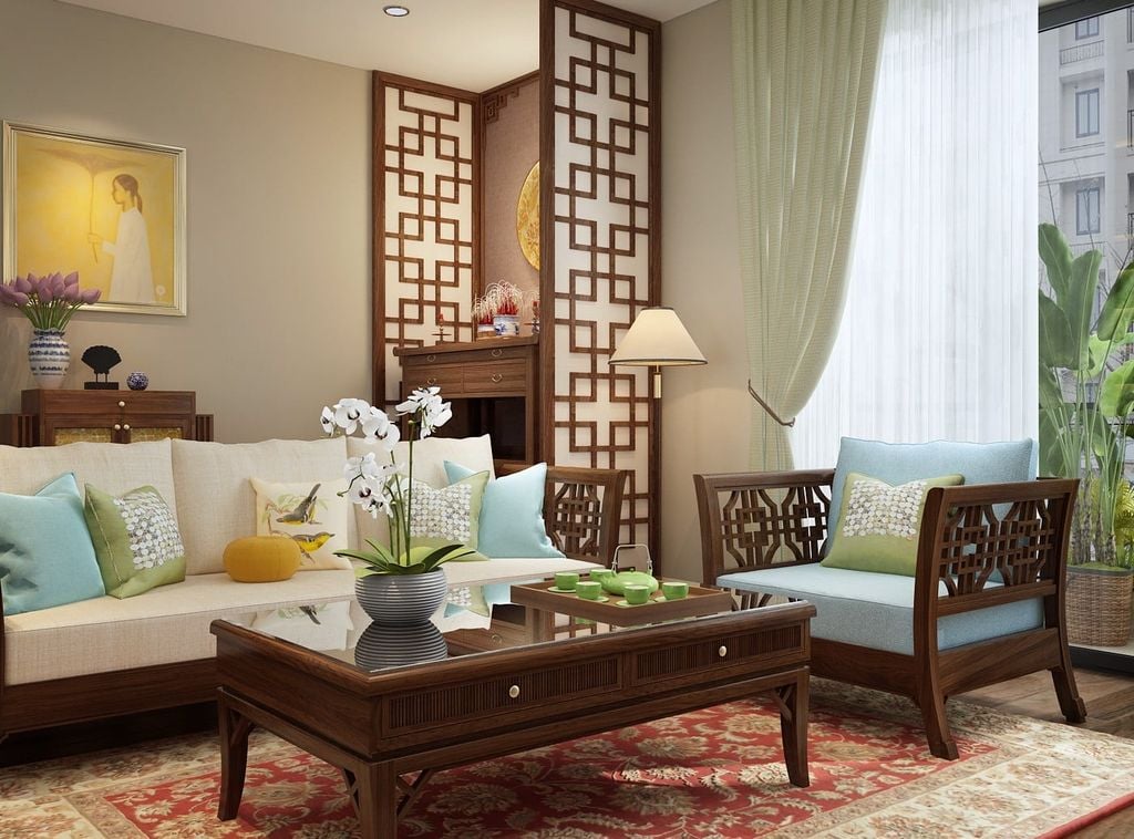 Thiết kế phòng khách chung cư Việt