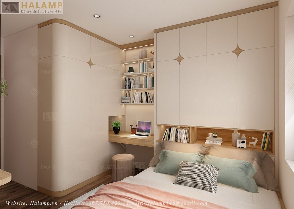 Thiết kế nội thất phòng ngủ con