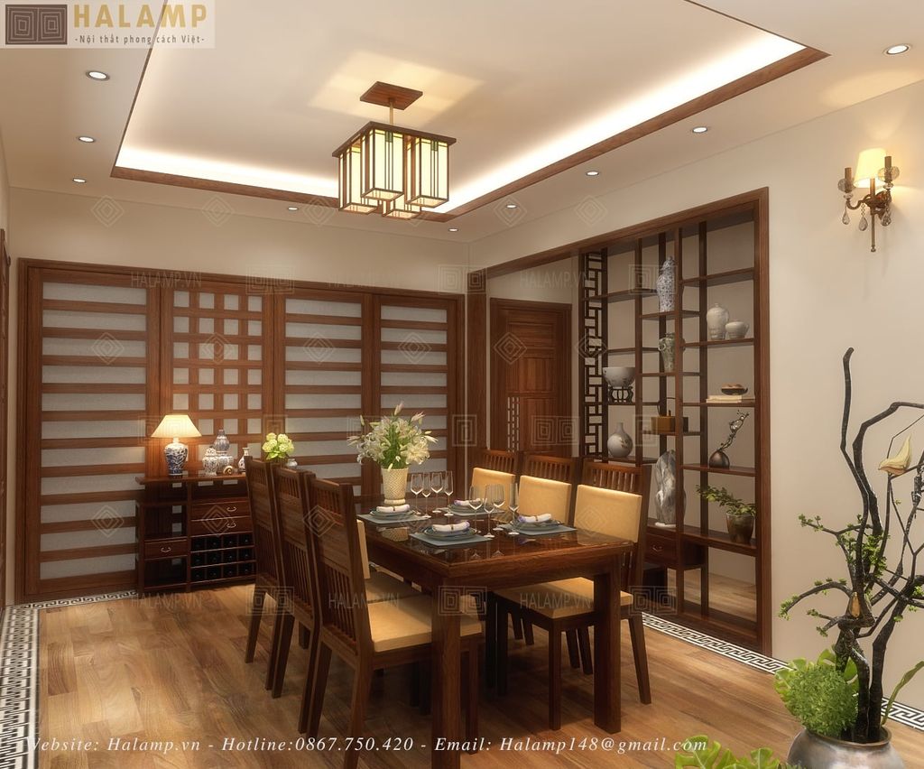 Không gian liên thông phòng khách chung cư