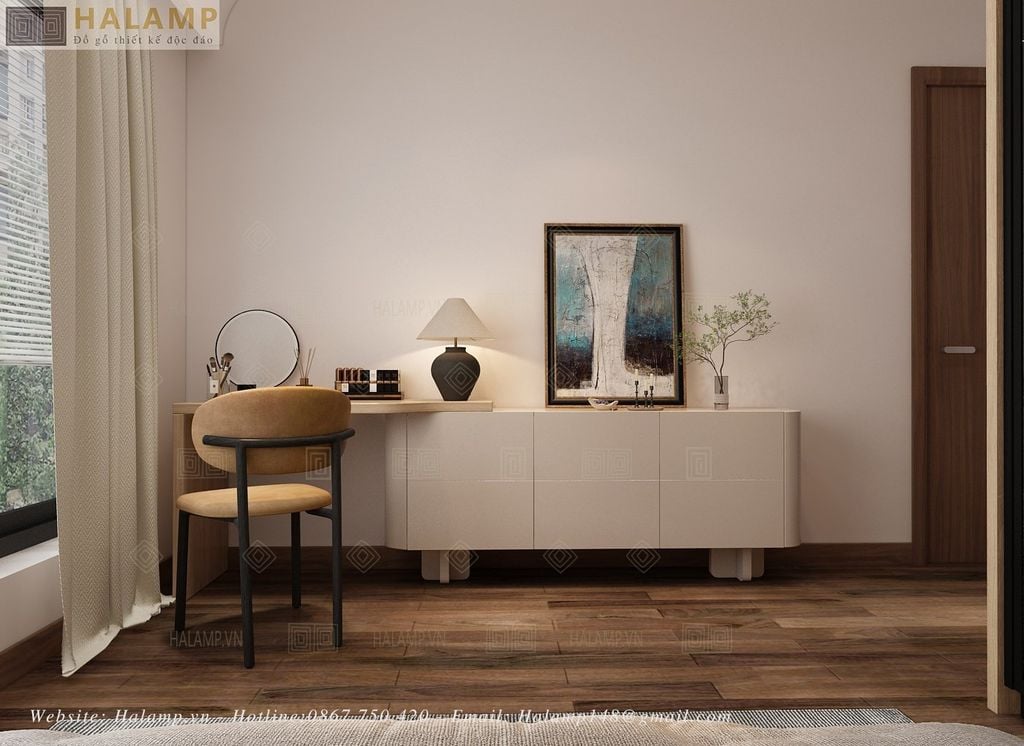 Thiết kế phòng ngủ bố mẹ phong cách Thiền Nhật