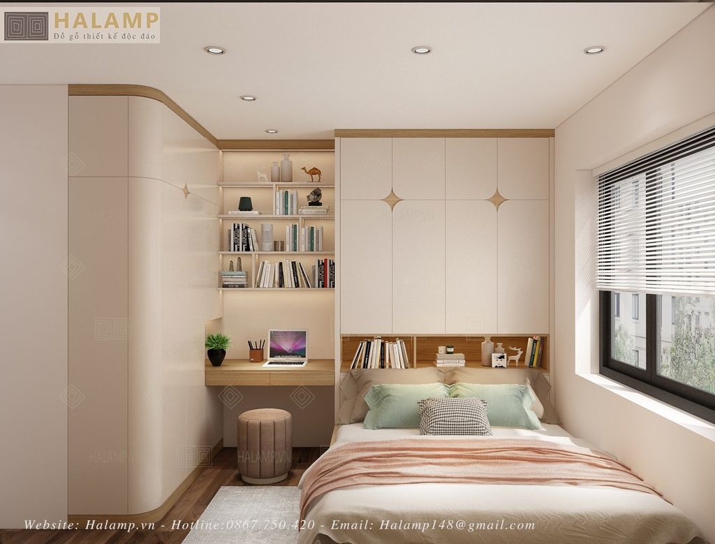 Thiết kế nội thất phòng ngủ con