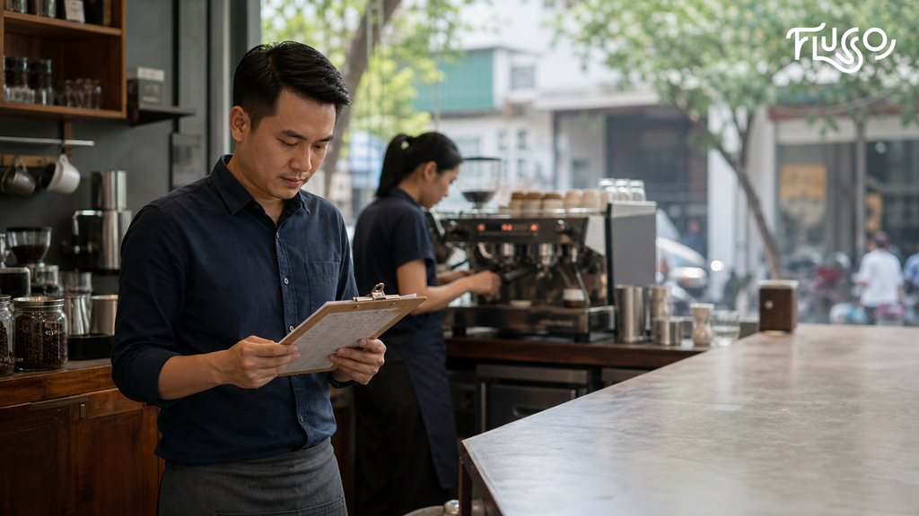Cost/cup tăng âm thầm: khung vận hành 5 bước giúp quán giữ lợi nhuận khi sản lượng đi lên