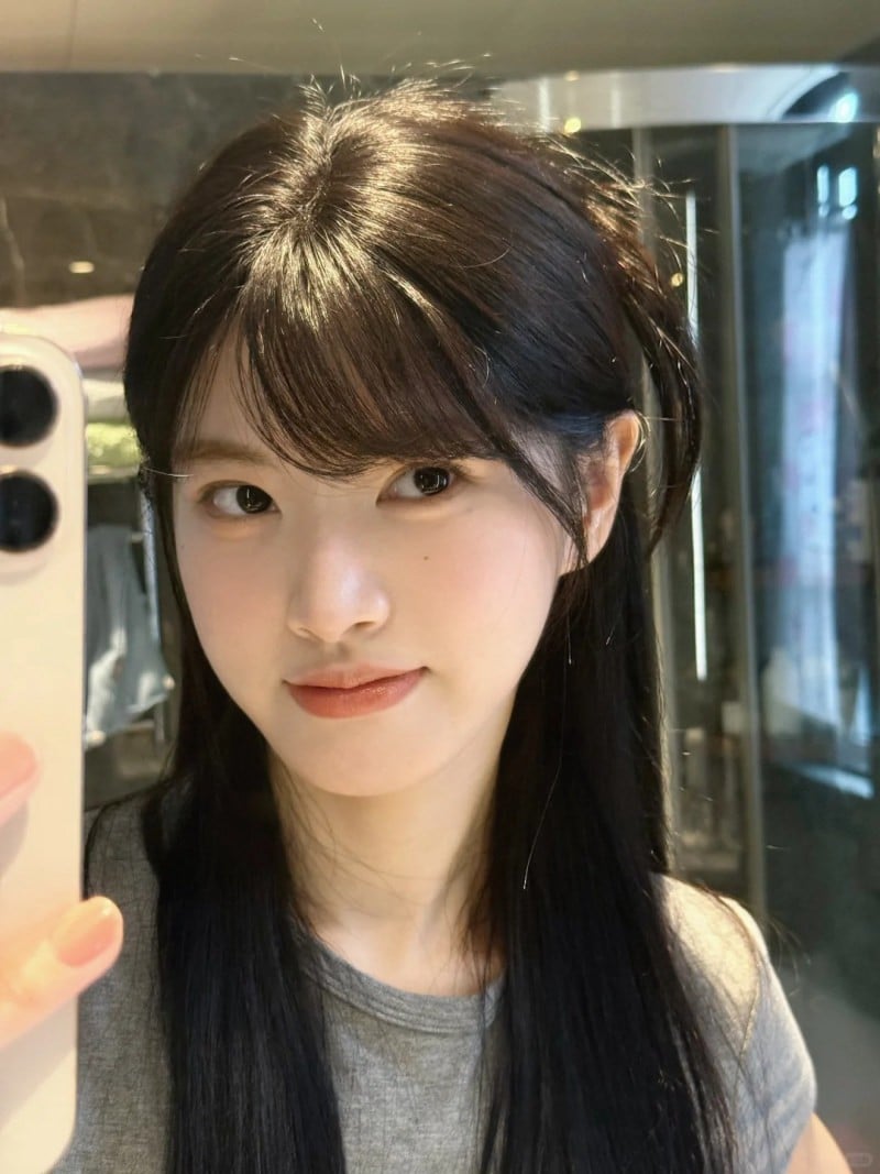 tóc mái cho mặt tròn trán thấp