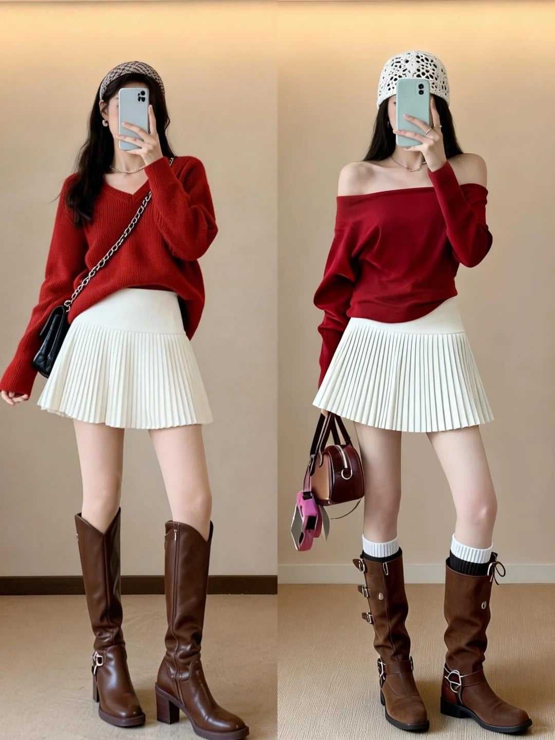 Ấm áp và sành điệu cùng áo len Oversize