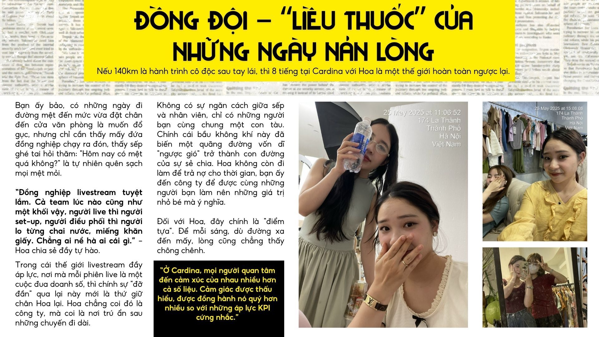 Lương Thị Mỹ Hoa - Nhân viên Kinh Doanh - Phòng Kinh Doanh