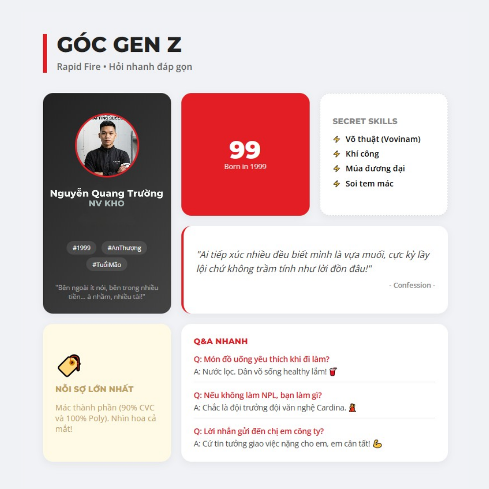 NHÂN VẬT ĐIỂN HÌNH #15