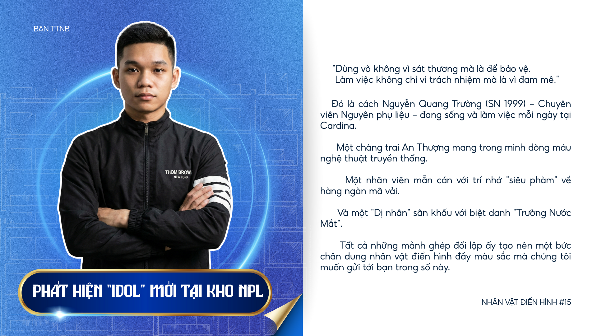 NHÂN VẬT ĐIỂN HÌNH #15