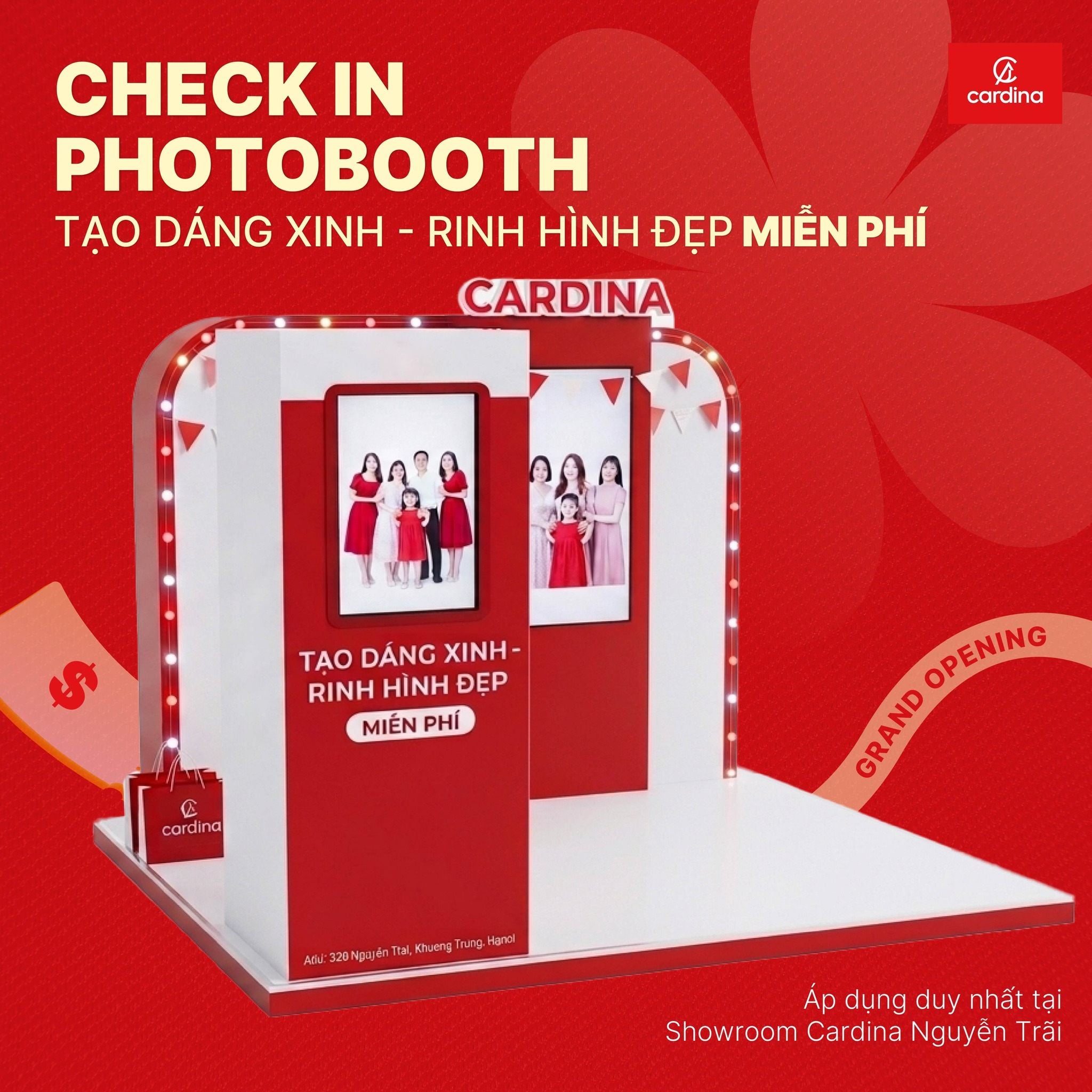 CARDINA ĐỒNG LOẠT KHAI TRƯƠNG 5 SHOWROOM MỚI