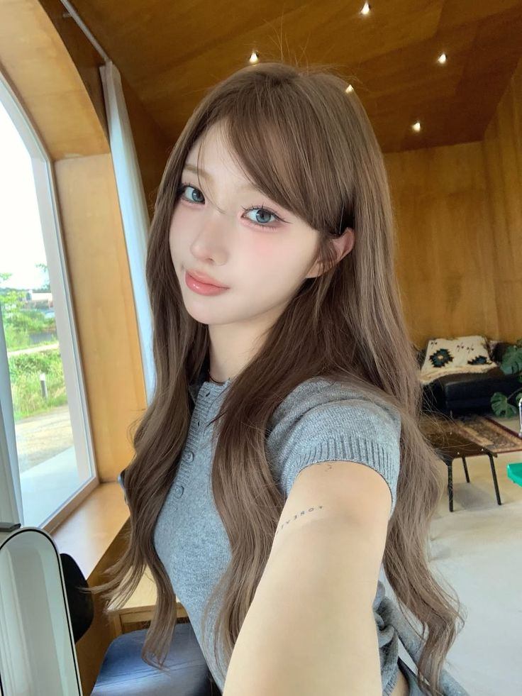 tóc nâu lạnh