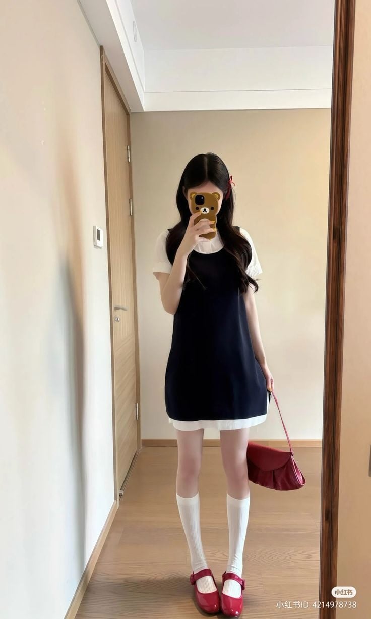 phối đồ đi học cấp 2