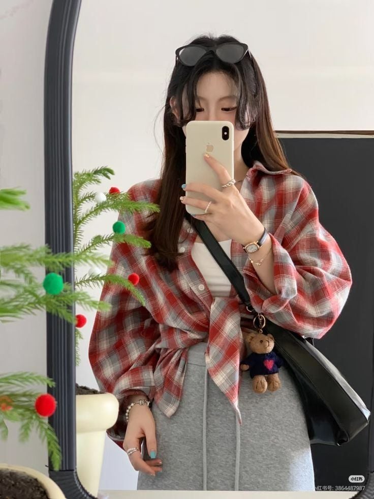 áo kẻ caro