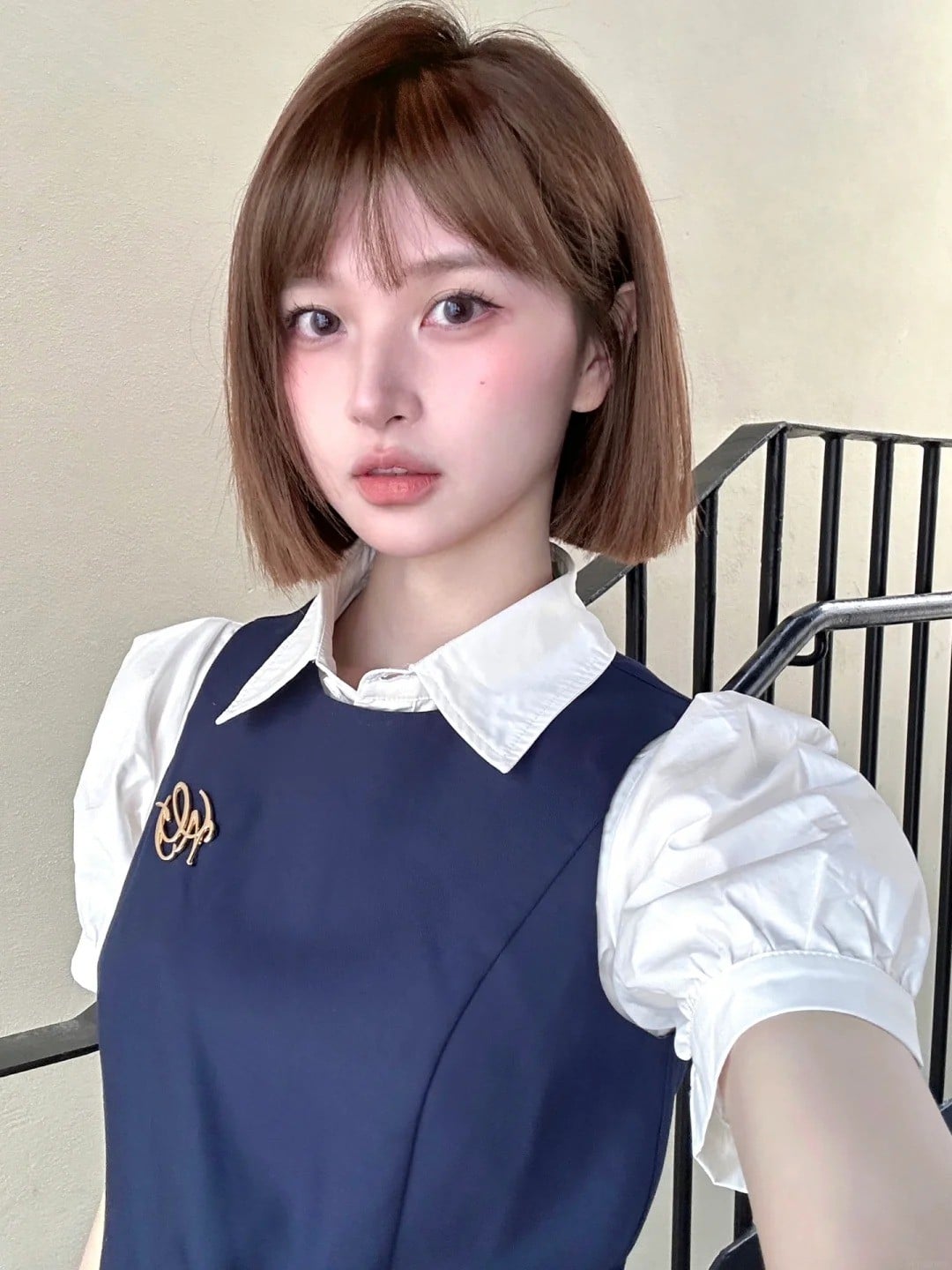 tóc ngắn đuôi bằng
