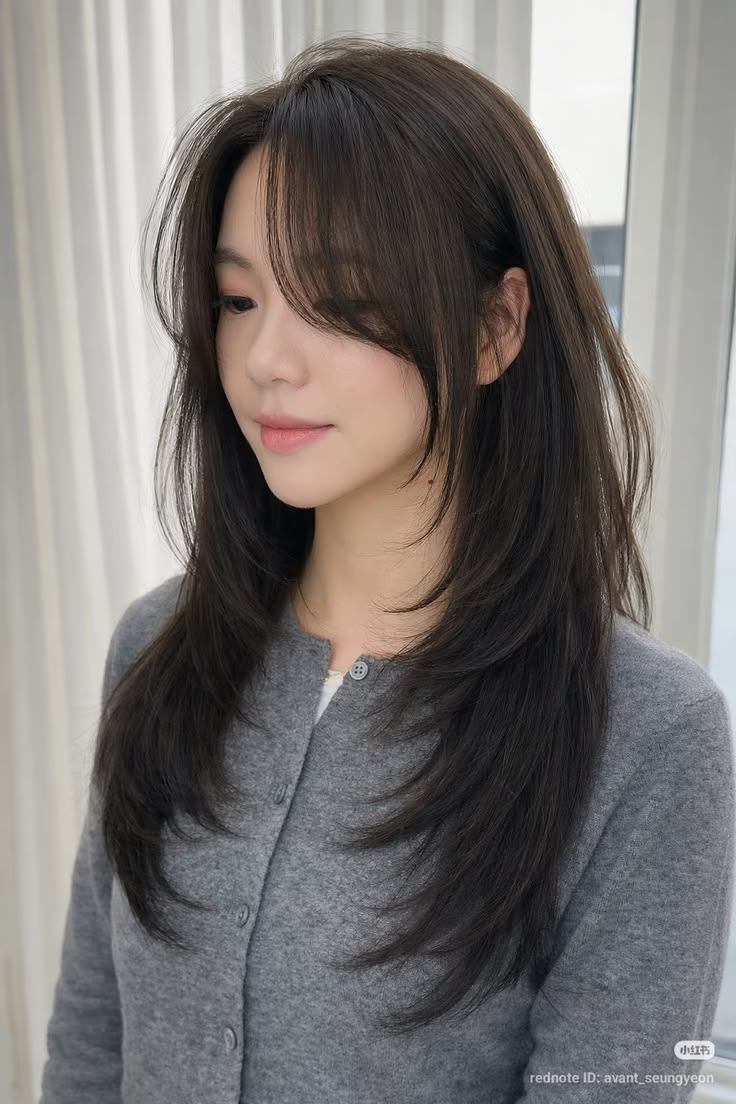 tóc uốn layer tầng cao