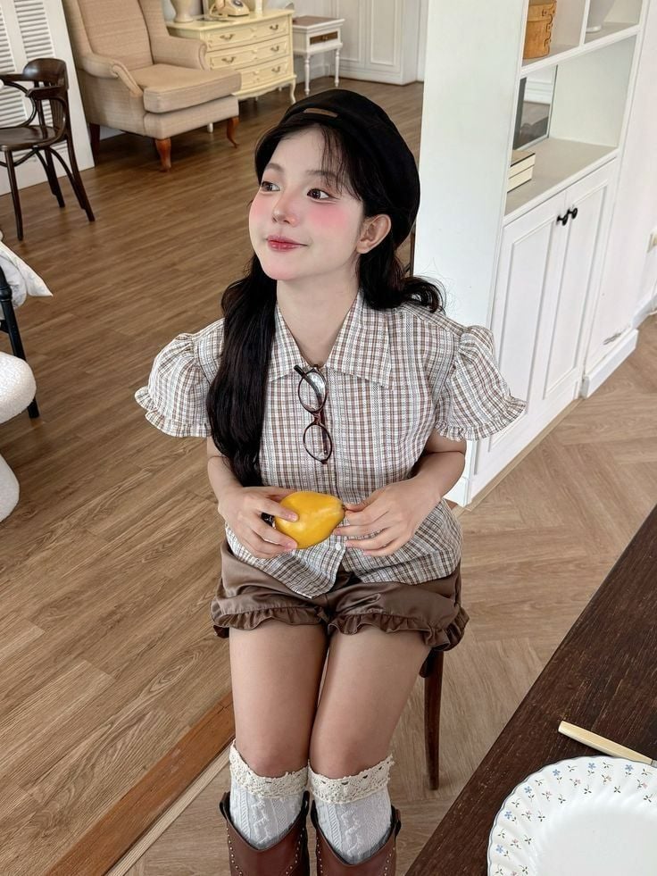 áo kẻ caro