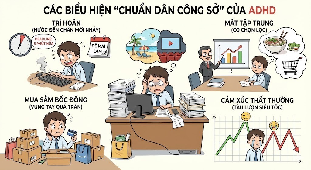 Khi ADHD không chỉ là chuyện của trẻ con