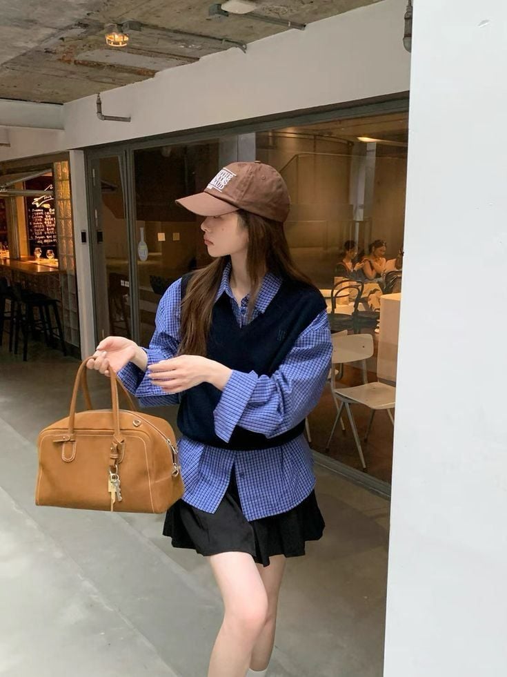 áo kẻ caro