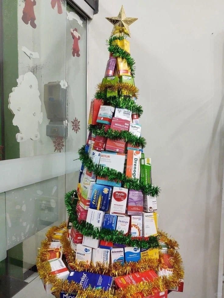 cách làm cây thông noel