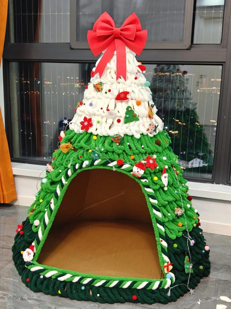 cách làm cây thông noel