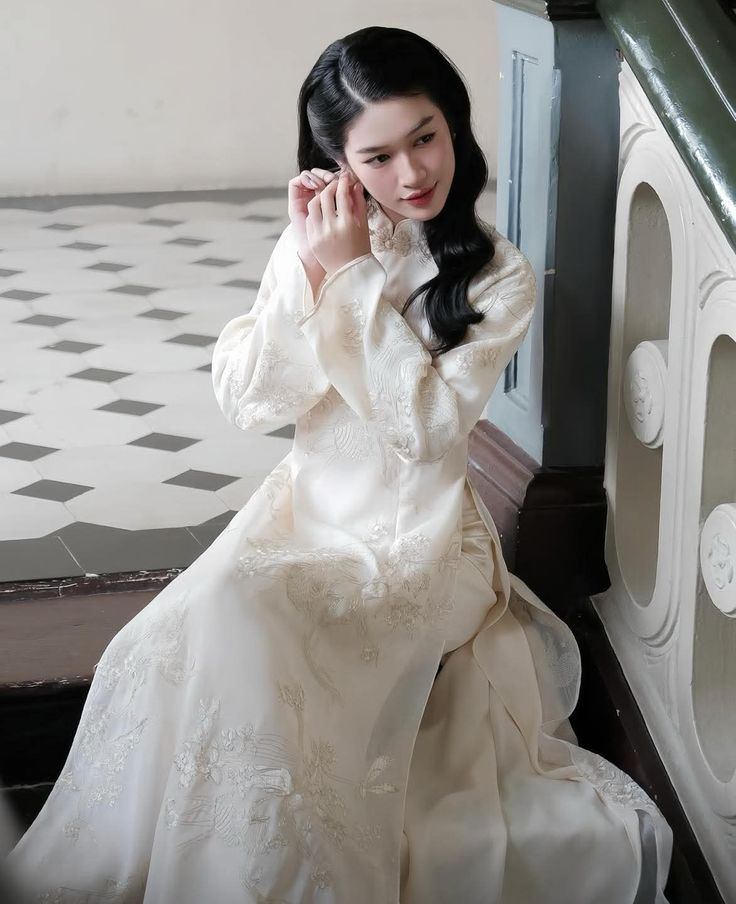 áo dài cho người béo
