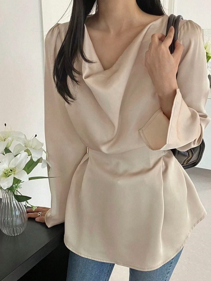 áo cổ đổ