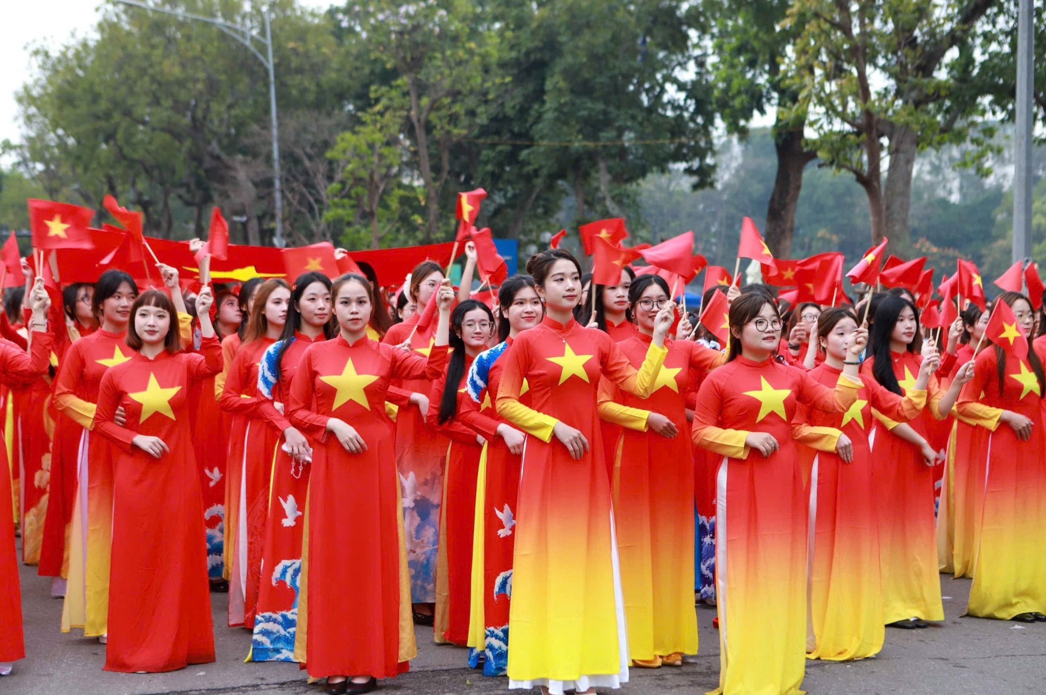 Mẫu áo dài tập thể, đồng phục