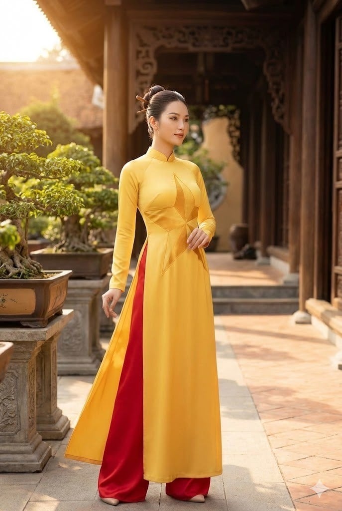 Mẫu áo dài truyền thống