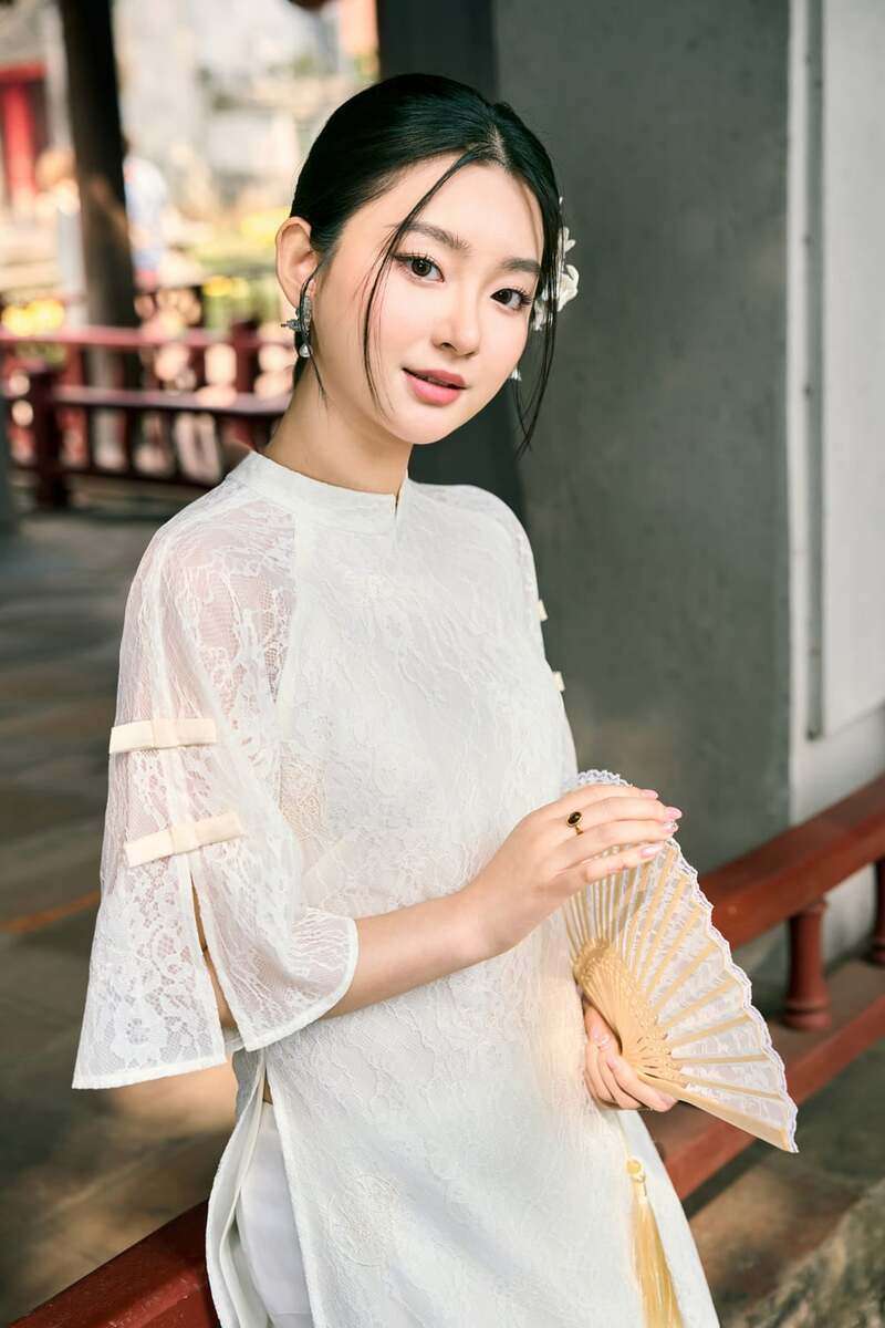 áo dài đi đám cưới