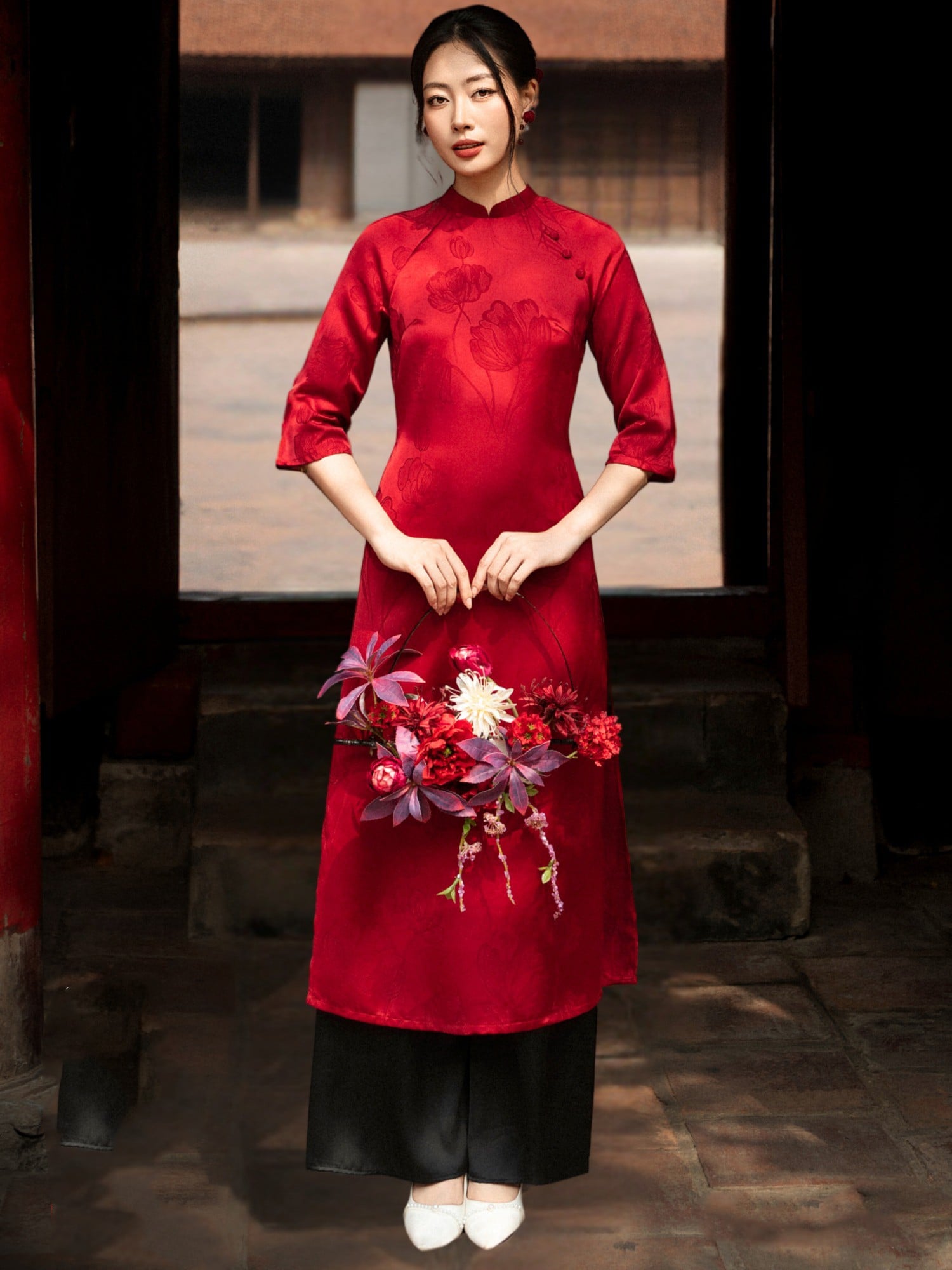 Chọn giày và túi xách