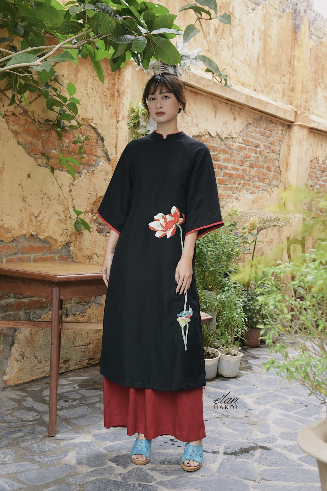 Áo Dài Linen Đẹp