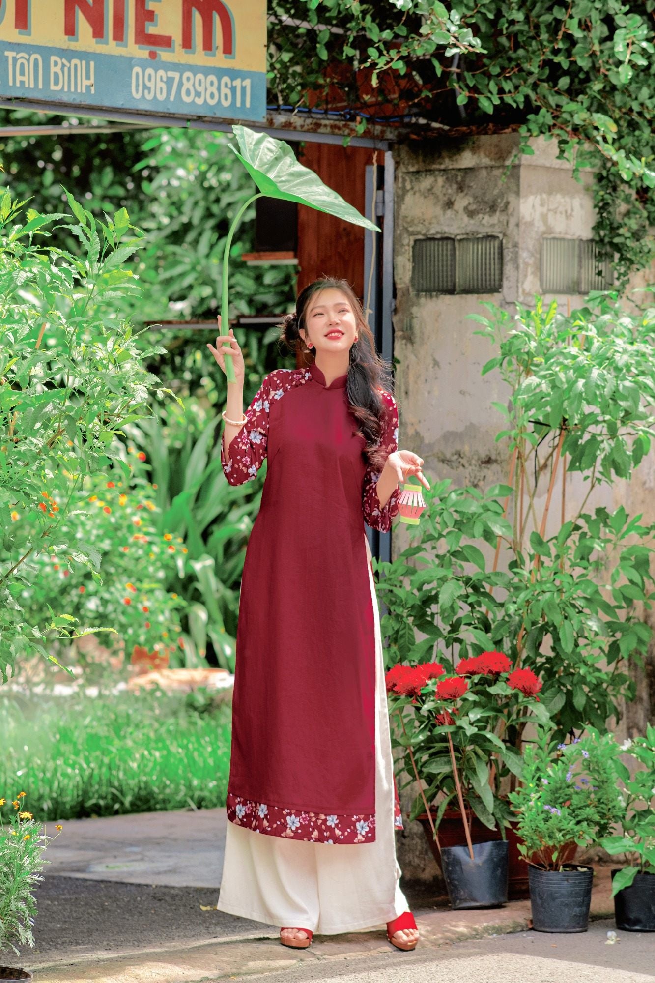 Áo Dài Linen Đẹp